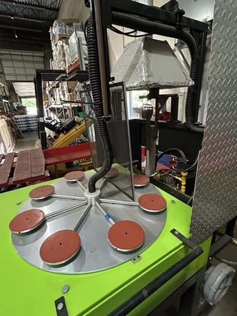 Inkcups #HELIX, Glass Printer, w/ Glass Flame Treater, 880 watt, 200-250 VAC, 80psi, 20-60 BPM, 2018 - Image 4