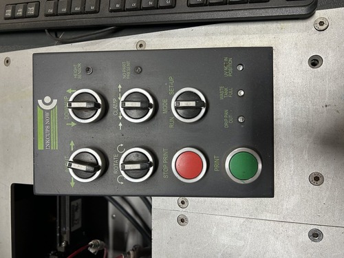 Inkcups #HELIX, Glass Printer, w/ Glass Flame Treater, 880 watt, 200-250 VAC, 80psi, 20-60 BPM, 2018 - Image 5