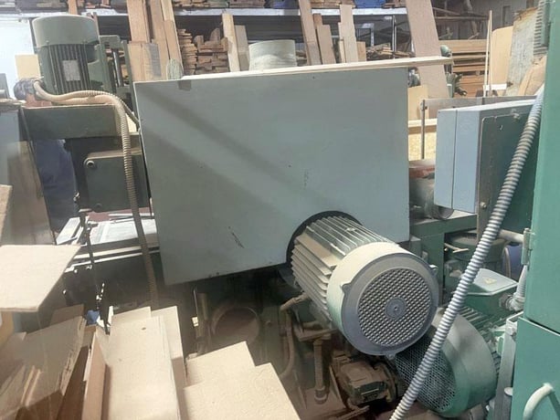 18" x 6" Pinheiro #PMC 4-450, 4-sided planer, 18 HP, 1993 - Image 8