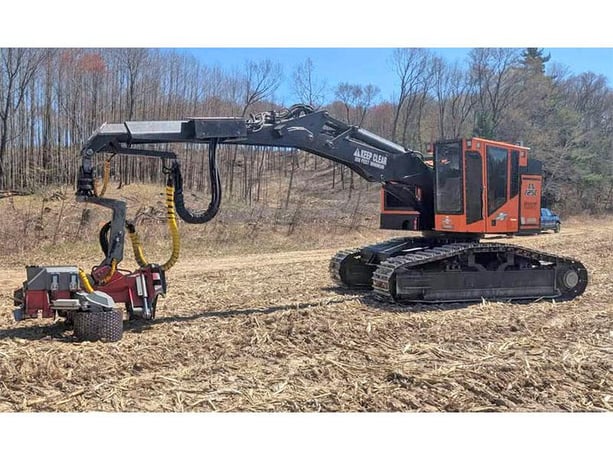 Timberpro #TN-725C, feller-buncher, 300 HP Cummins 8.3L, 100 gallon fuel tank, 24" double grouser pads, 2016 - Image 3
