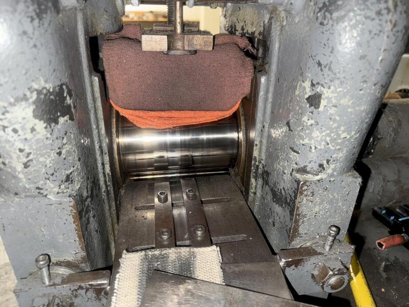 4" x 6" Standard Machinery, 2-HI rolling mills, 1" roll adj., 40" passline, 15 HP, jog switch - Image 2