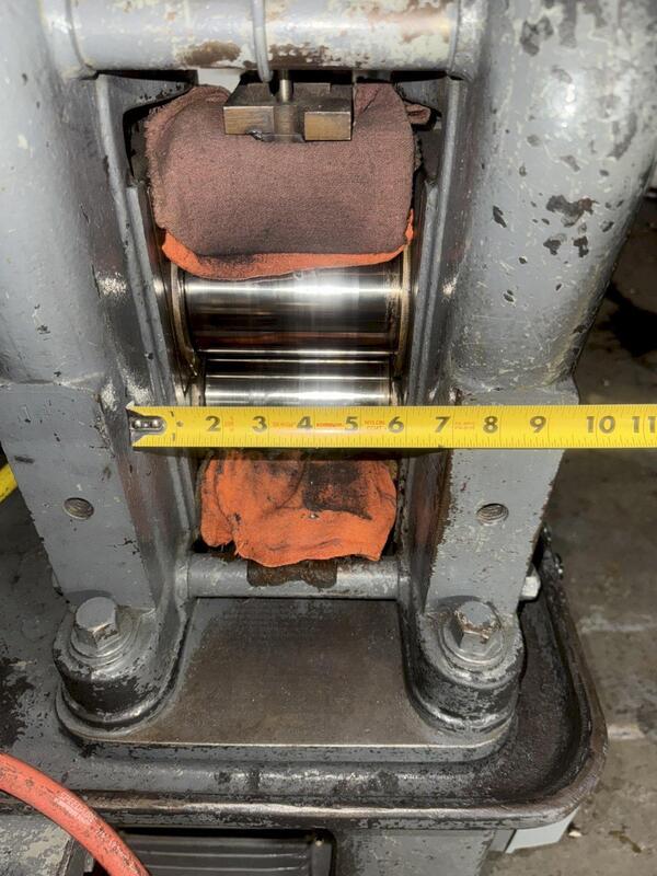 4" x 6" Standard Machinery, 2-HI rolling mills, 1" roll adj., 40" passline, 15 HP, jog switch - Image 7