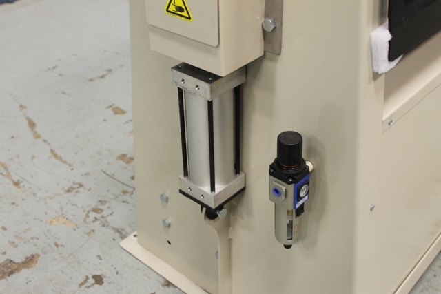 5.2' x 2" Evans #PR-257, Pinch Roller, w/ Segmented Bottom, 100 psi, 45 FPM, 110 V., 0.5 HP, new - Image 4