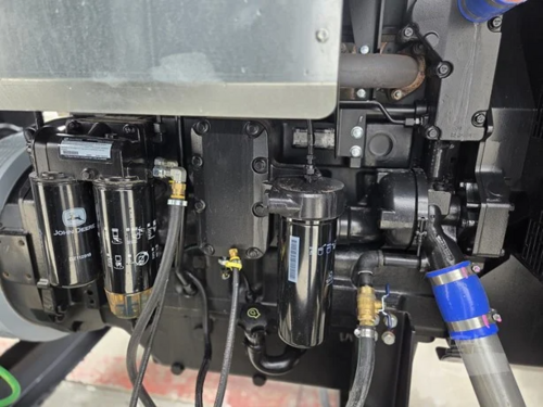 415 KW Marathon, diesel generator set, 3-phase, 480 Volts, 116 hours, John Deere 6135 engine, enclosure - Image 3