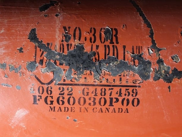 Victaulic #30R, segmentally welded pipe reducing lateral, 12 x 12 x 8", like new - Image 2