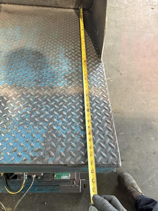 4000 lb. Hydraulic Tilt Table - Image 10