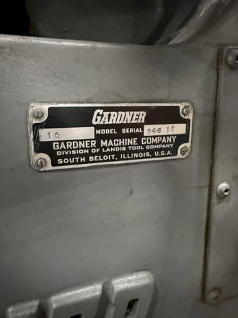 Gardner #15, surface grinder - Image 10