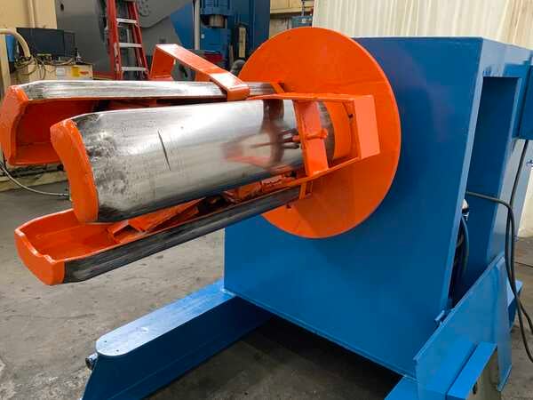 20000 lb. American #1000, motorized coil reel, 36" width, 20"-24" ID, 60" outside dimensions, vari-speed, 5 HP - Image 6