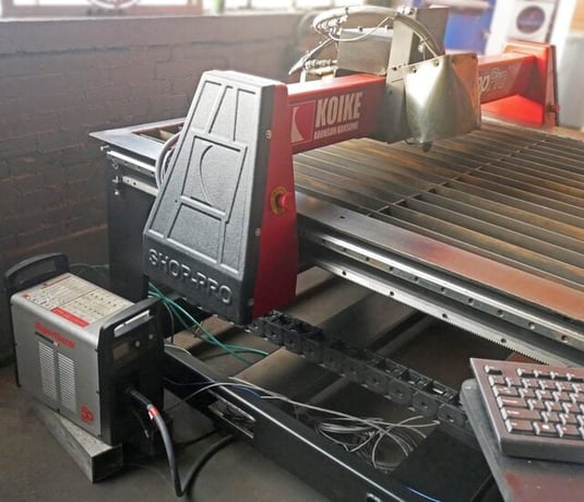 Koike Aronson #ShopPro, CNC Plasma Table, w/Hypertherm Powermax 85, 450 SCFH, 85 psi, 3/4" capacity, 115 V. - Image 6