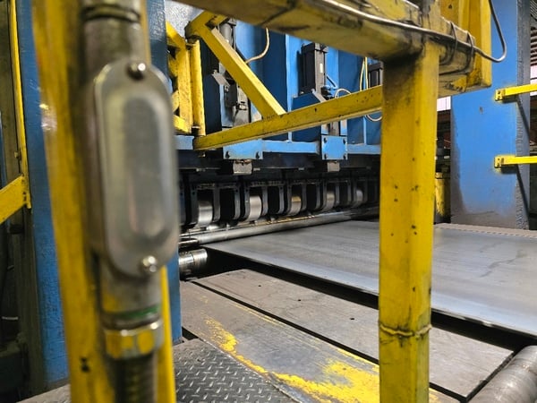 96 x 0.75 Danieli-Wean Cassette Leveler, 250 FPM, LR, 500 HP, 500/1300 RPM, 11 heavy gauge, 17 light gauge - Image 5