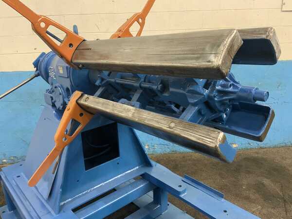 6000 lb. Littell #60-36, non-motorized coil reel, 36" width, 16"-20" ID, 60" outside dimensions, manual - Image 6