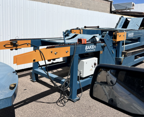 Baker, Complete Cant Cut Up Line, w/ Trim Saw, Notcher, Gang Saw, new - Image 4