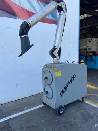 1000 cfm Dust-Hog #FPH2-2, united air portable fume extractor, 10' hose length, 2 filter cartridges, 3/4 HP - Image 7