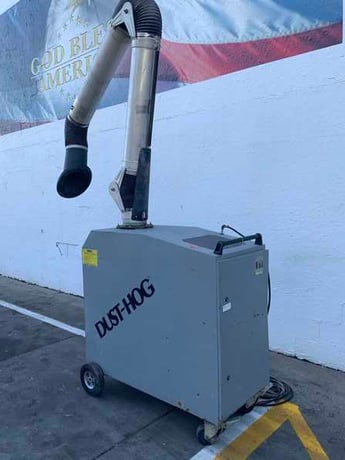 1000 cfm Dust-Hog #FPH2-2, united air portable fume extractor, 10' hose length, 2 filter cartridges, 3/4 HP - Image 8
