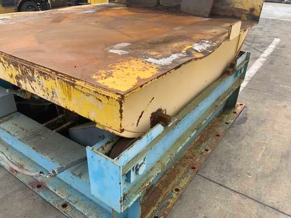 20000 lb. Caldwell, coil upender, V-blocks, heavy duty disc brake, travel limit switches, 2 HP - Image 7