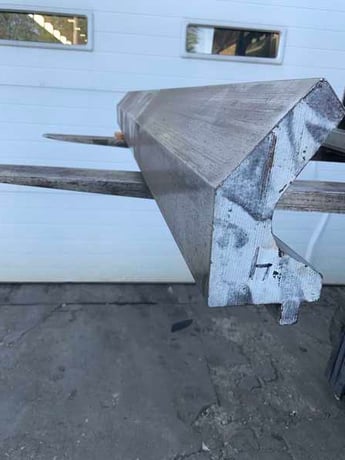 61" L, Gooseneck press brake die, 2-3/4" die width, 5" die height - Image 2