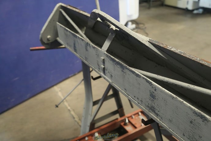 16 gauge x 4' Chicago #W31, hand box & pan brake - Image 6