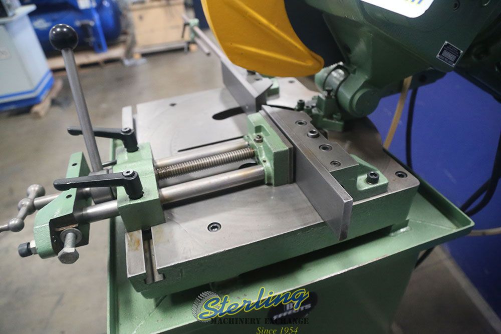 14" Doringer #D350, cold saw, 230 V., 1-phase, mitering head, coolant - Image 10
