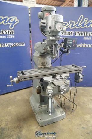 Bridgeport #Series-I, vertical mill, 9" x42" tbl., 2 HP, 220 V., 3-phase, 30" X, 60-4200 RPM, variable speed - Image 1