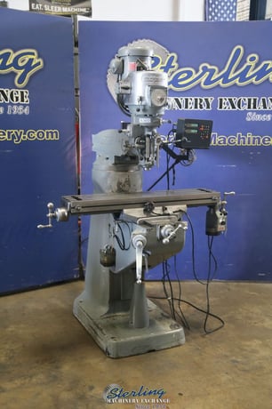 Bridgeport #Series-I, vertical mill, 9" x42" tbl., 2 HP, 220 V., 3-phase, 30" X, 60-4200 RPM, variable speed - Image 8
