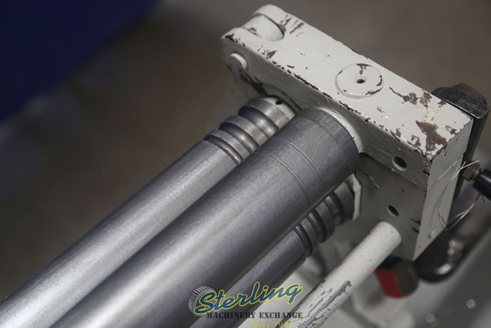 16 gauge x 3' Manual Hand Slip Roller, 2" roll diameter, 1" raduis - Image 7