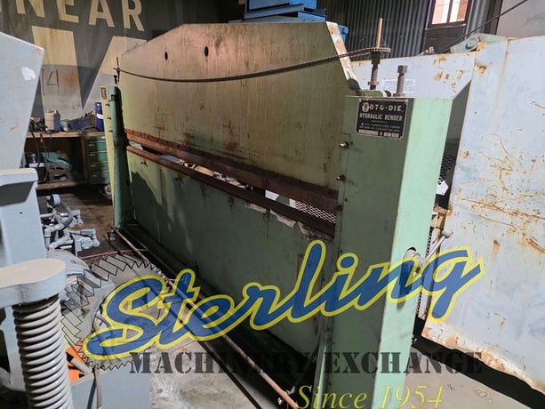 14 gauge x 12' Roto-Die #15, press brake, 3" stroke, 2-1/8" die clearancfe, 7.5" die space, 20-50 SPM - Image 8