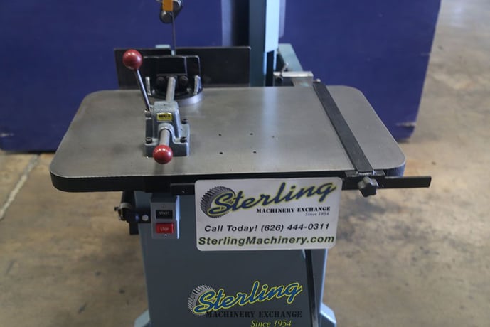 8.75" x 14.5" Rollinsaw #EF1459, vertical bandsaw, 110 V., 1-phase, 3/4" x 0.035" x 120" blade, 70-525 FPM - Image 6