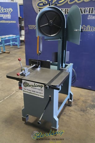 8.75" x 14.5" Rollinsaw #EF1459, vertical bandsaw, 110 V., 1-phase, 3/4" x 0.035" x 120" blade, 70-525 FPM - Image 10