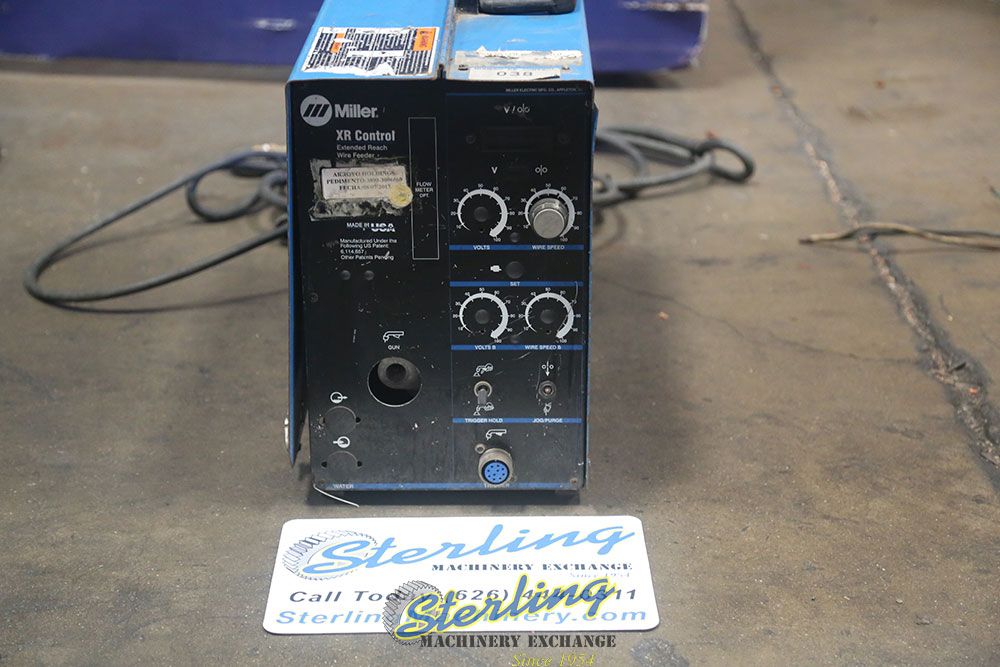 Miller #MPS, wire feeder, 5 Amp., 10 KVA, 20" arms, foot pedal - Image 2