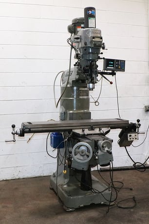 Bridgeport #Series-I, Bed & Knee Vertical Milling Machine, 9" x 48" table, 3 T-Slots, 36" X, 12" Y, 16" Knee - Image 4
