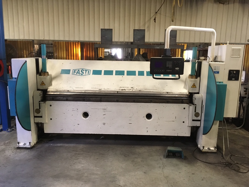 100" Fasti #212-25-6, CNC Folding Machine, 13.77" stroke, 13.5 HP, 1999 - Image 4
