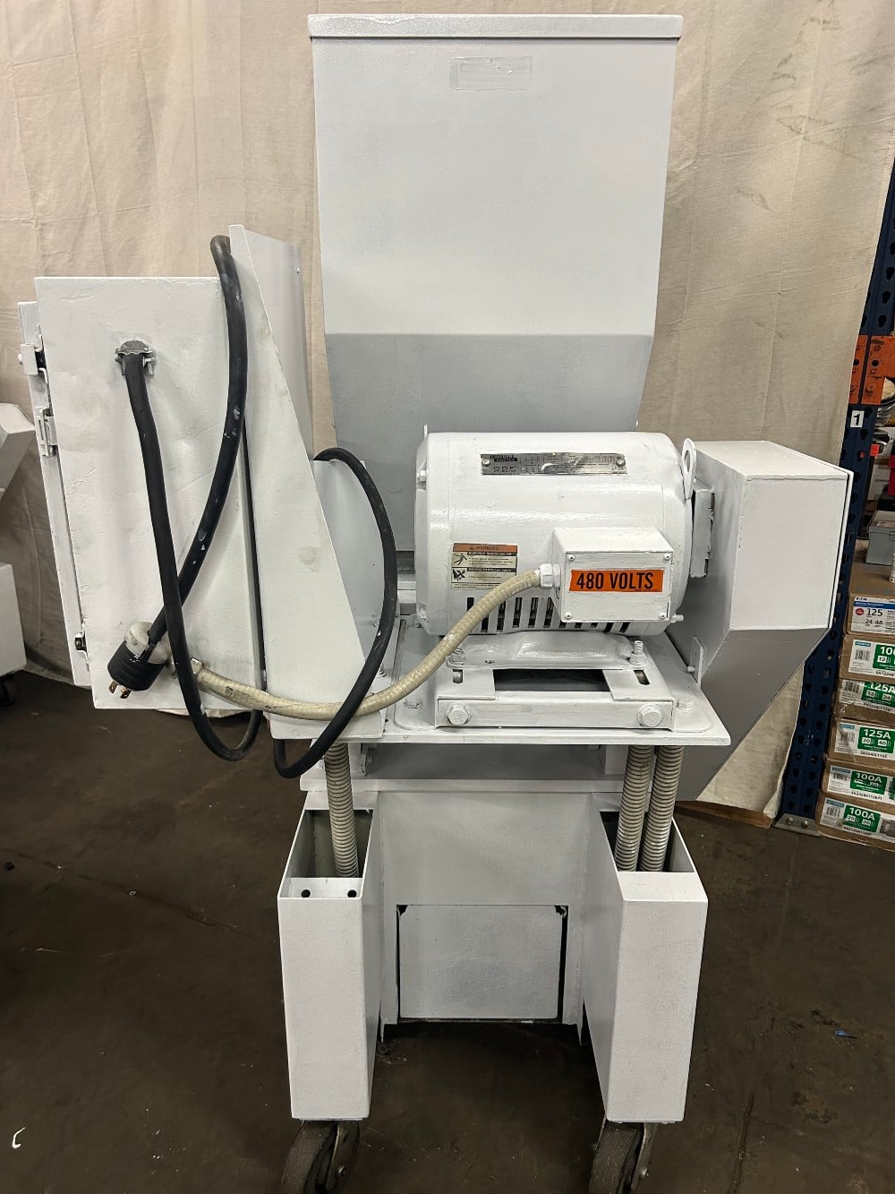 15" x 13" Nelmor #G1215P1, plastic granulator, reconditioned - Image 6