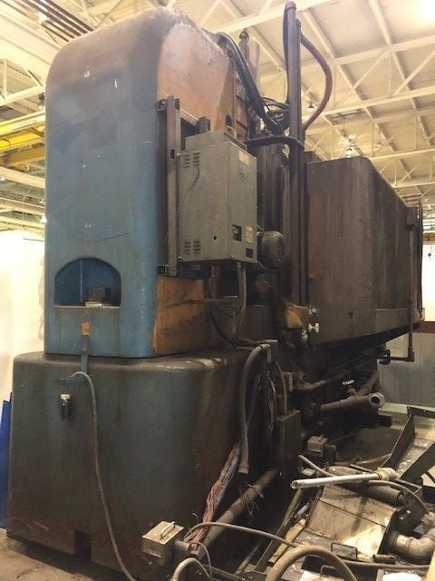 Blanchard #42-84, vertical rotary surface grinder, 84" electromagnetic chuck, 96" swing inside guards, 36" - Image 4