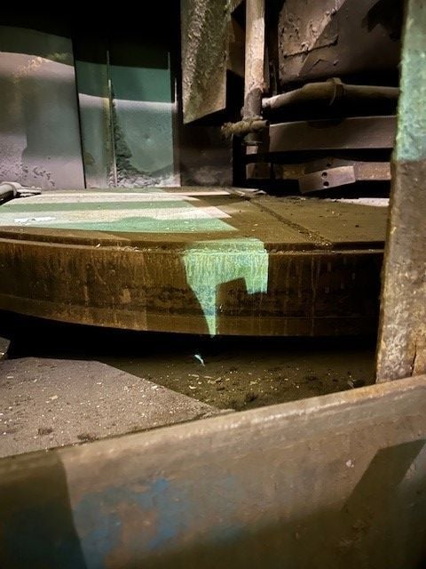 Blanchard #42-84, vertical rotary surface grinder, 84" electromagnetic chuck, 96" swing inside guards, 36" - Image 6