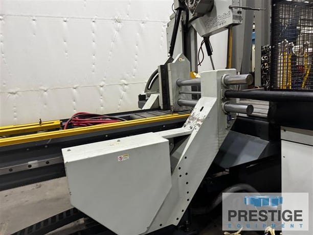30" x 25" Hyd-Mech #V-25APC, Automatic Vertical Band Saw, Mitsubishi PLC Control, Conveyor, 2009, #44049 - Image 6