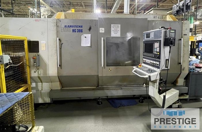Emag Karstens #HG306, 14.17" Max. O.D, 23.62" Part Length, 550 Lb. Weight Capacity, Siemens CNC Control - Image 1