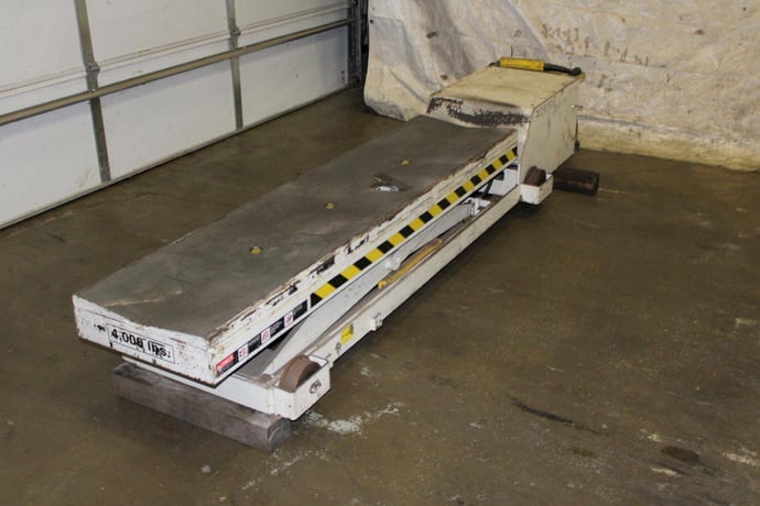 4000 lb. Southworth #MLCC4-84, coil car, 84" x20"tbl., 43" vertical lift, 18" lowered height, pendant Control - Image 3