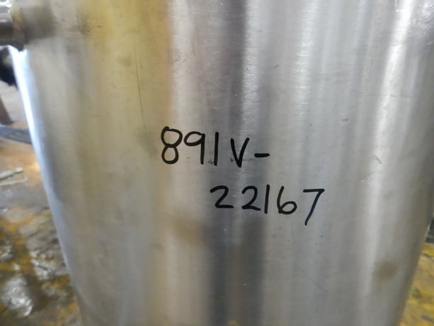 25.67 sq.ft. Scavenger #18-D-16, Alloy 20 jacketed Pressure Leaf Filter, 60 psig @ 350°F, 52 gallon, 2005 - Image 9