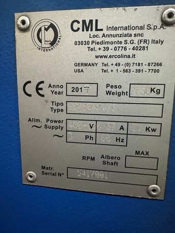 Ercolina, CNC Bender, 2017 - Image 7
