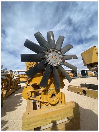 450 BHP Caterpillar #C-15, industrial diesel engine, - Image 5