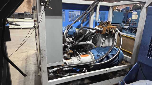 No. 4000 RST, punch briquetter, 6" dia briquette, 16" main cylinder bore, 125 HP, large capacity hoppers - Image 4