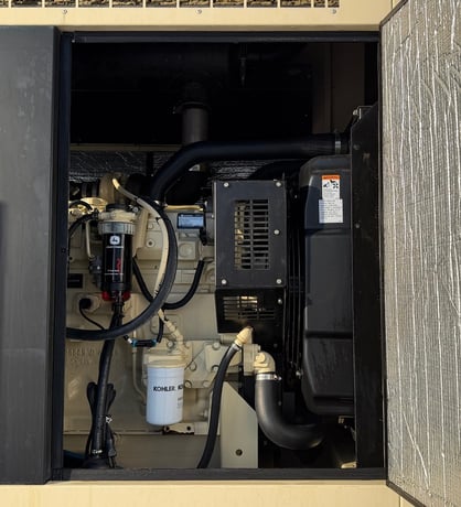 100 KW Kohler #100REOZJD, trailer mounted diesel generator set, 120/208 Volts, 3-phase, John Deere 4045HF285 - Image 2
