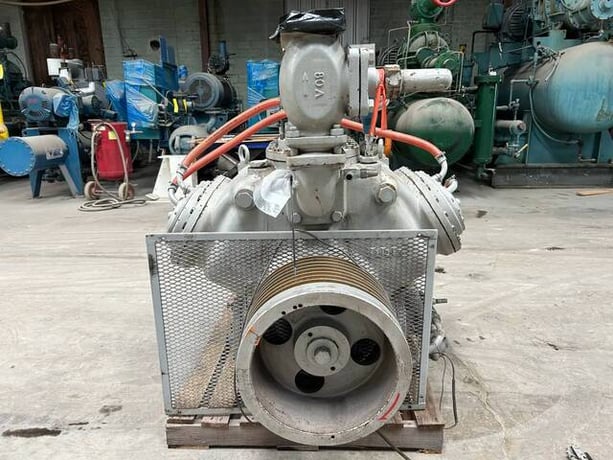 313 HP Mycom #N6WBHE, Bare 6-Cylinder Reciprocating Compressor, Belt Driven, 470 psi - Image 9
