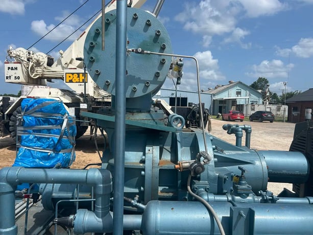 Frick #TDSH355S, Rotary Bare Screw Compressor, R-717 Refrigerant, 3600 RPM, 350 psi, 2002 - Image 4