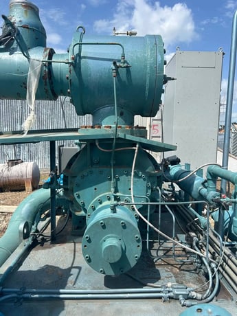 Frick #TDSH355S, Rotary Bare Screw Compressor, R-717 Refrigerant, 3600 RPM, 350 psi, 1996 - Image 7