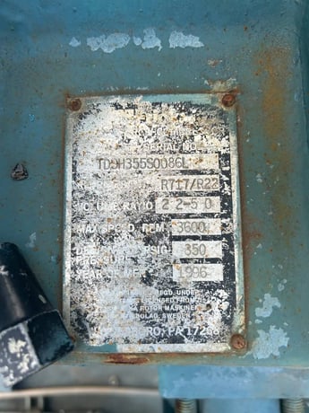 Frick #TDSH355S, Rotary Bare Screw Compressor, R-717 Refrigerant, 3600 RPM, 350 psi, 1996 - Image 8