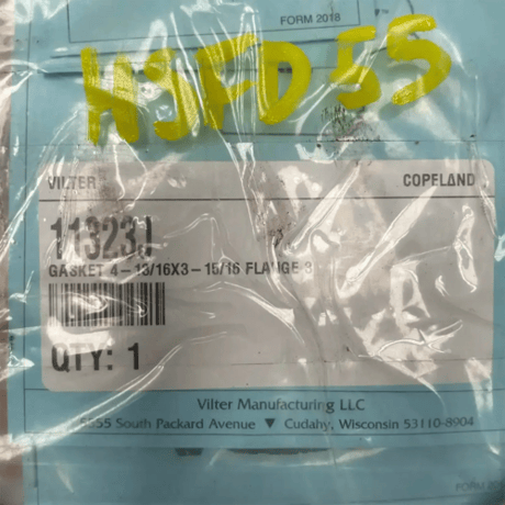 Vilter #11323J, Gasket, 13/16" thick, Flange size 3 - Image 2