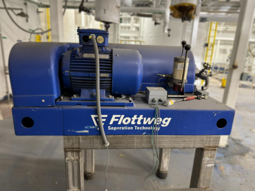 Flottweg #Z23-3/441, Solid Bowl Tricanter Centrifuge, 6000 RPM, Three-Phase Separator, Siemens Control, 2004 - Image 8