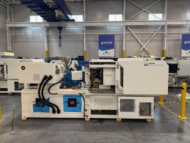101 Ton, 1.16 oz., Haitian Zhafir #VEIII-900/1200h All Electric injection molding machne, 22mm screw, 2023 - Image 3