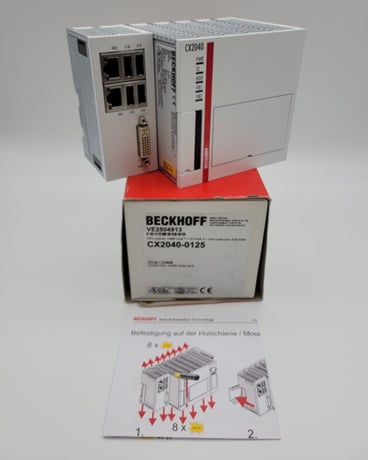 Beckhoff #CX2040-0125, CPU Module, Intel Core i7, 2715QE, Quad-Core, 4GB RAM, unused - Image 1